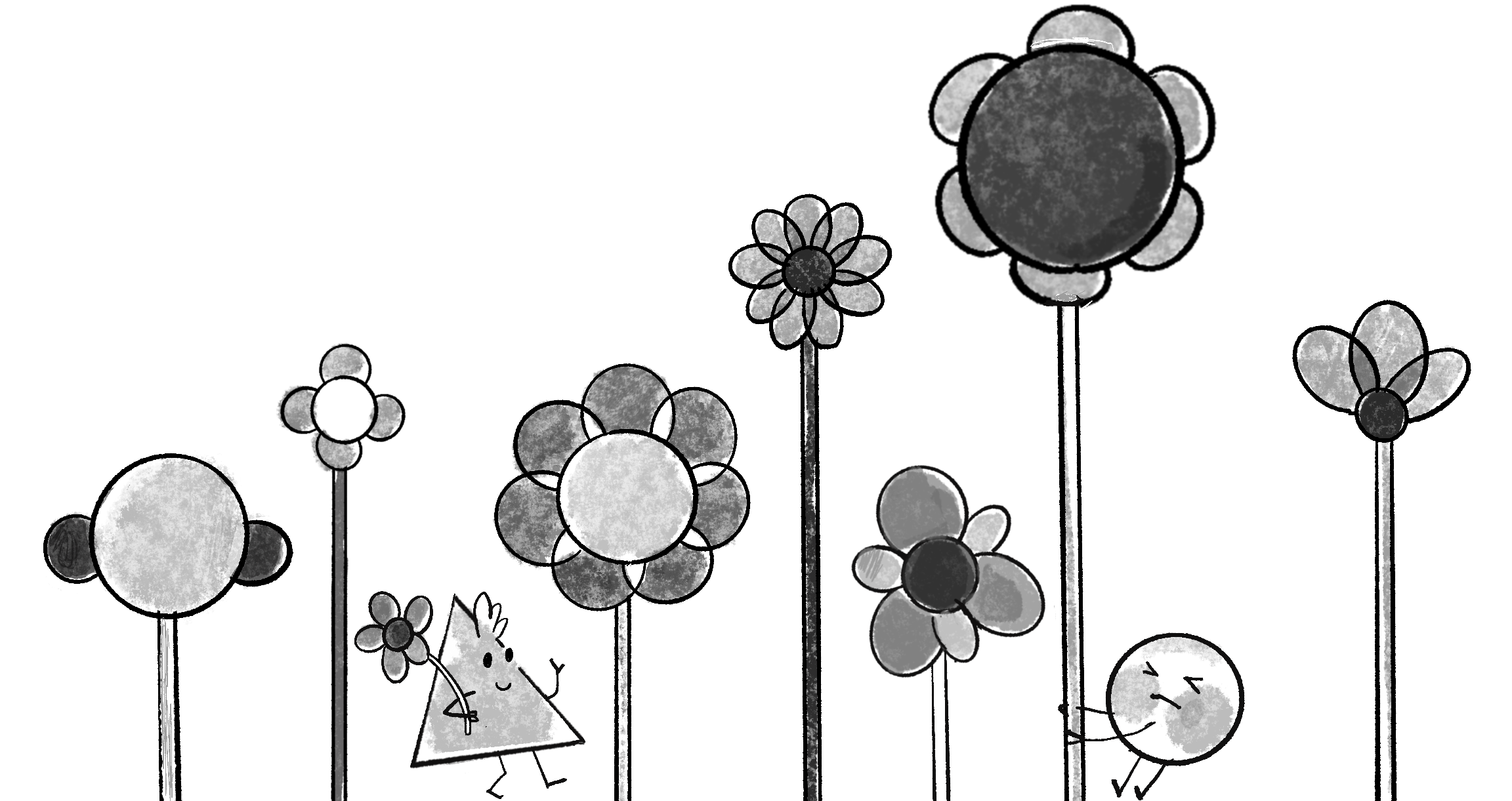 Figure 9.12: Flower design for interactive selection